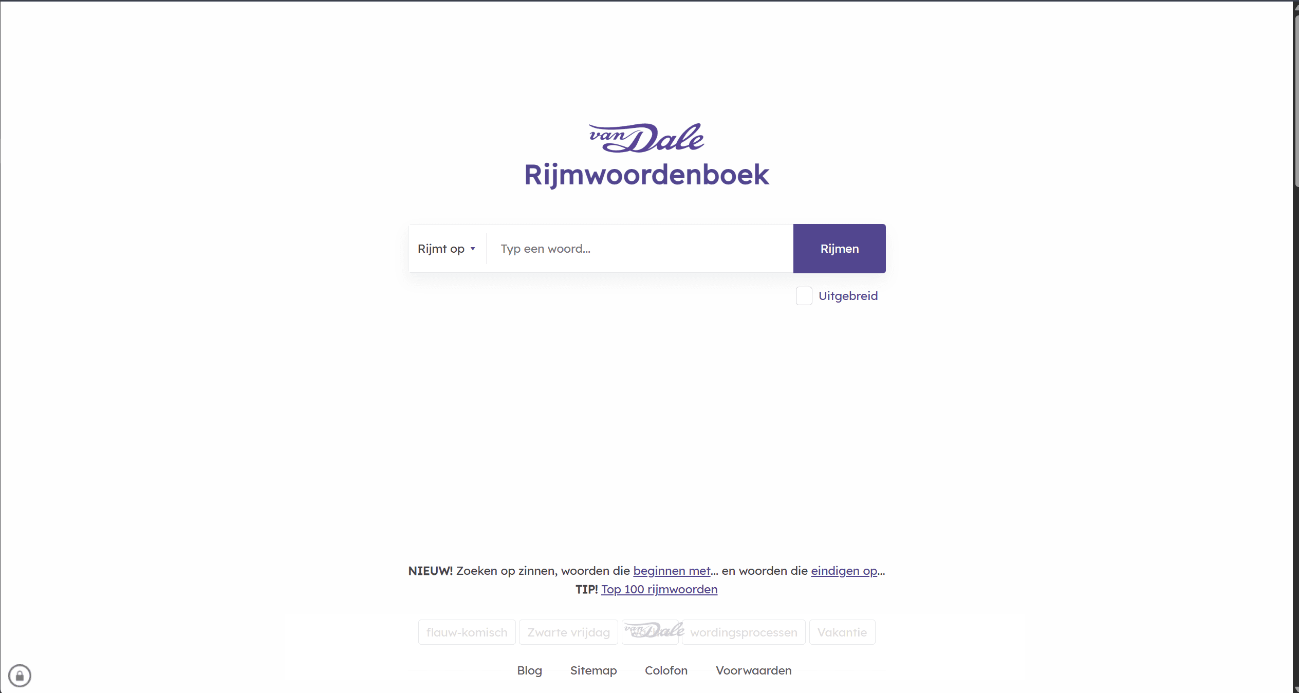 Van Dale Rijmwoordenboek